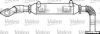 VALEO 817750 Cooler, exhaust gas recirculation
